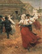 Anders Zorn country festival Germany oil painting artist